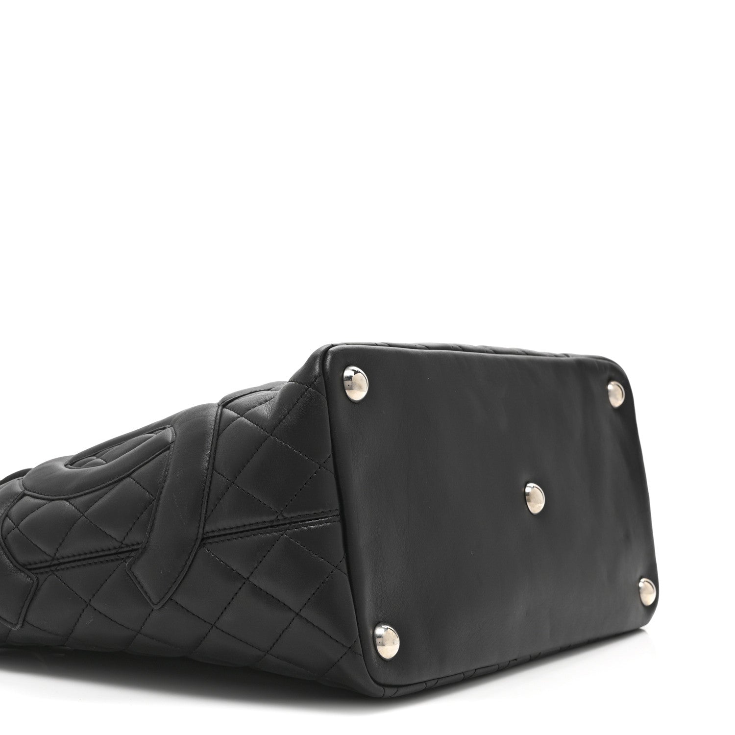 Chanel Calfskin Quilted Large Cambon Tote Black 9 of 10