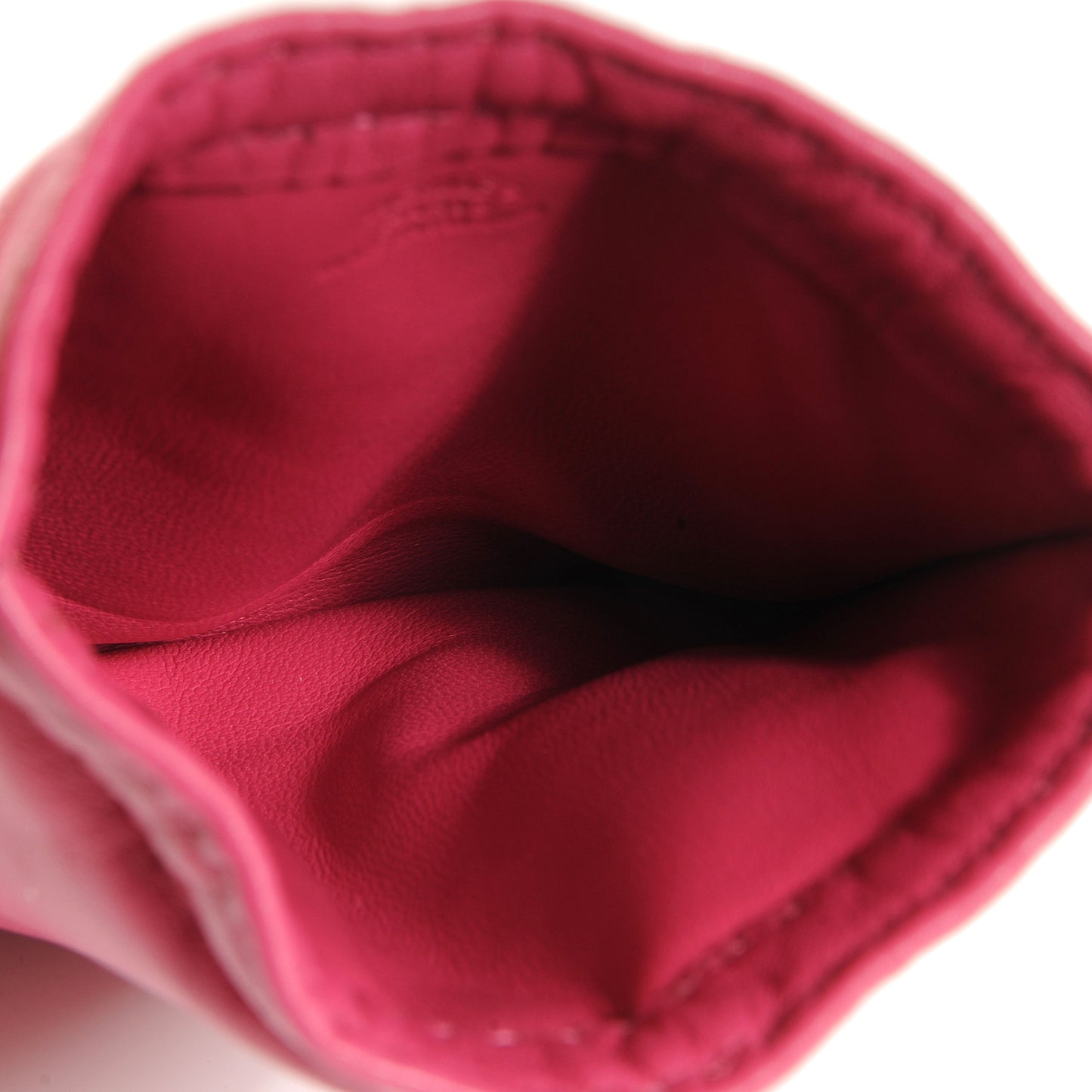 Lambskin Pilo Pouch PM Rose Shocking and Violet