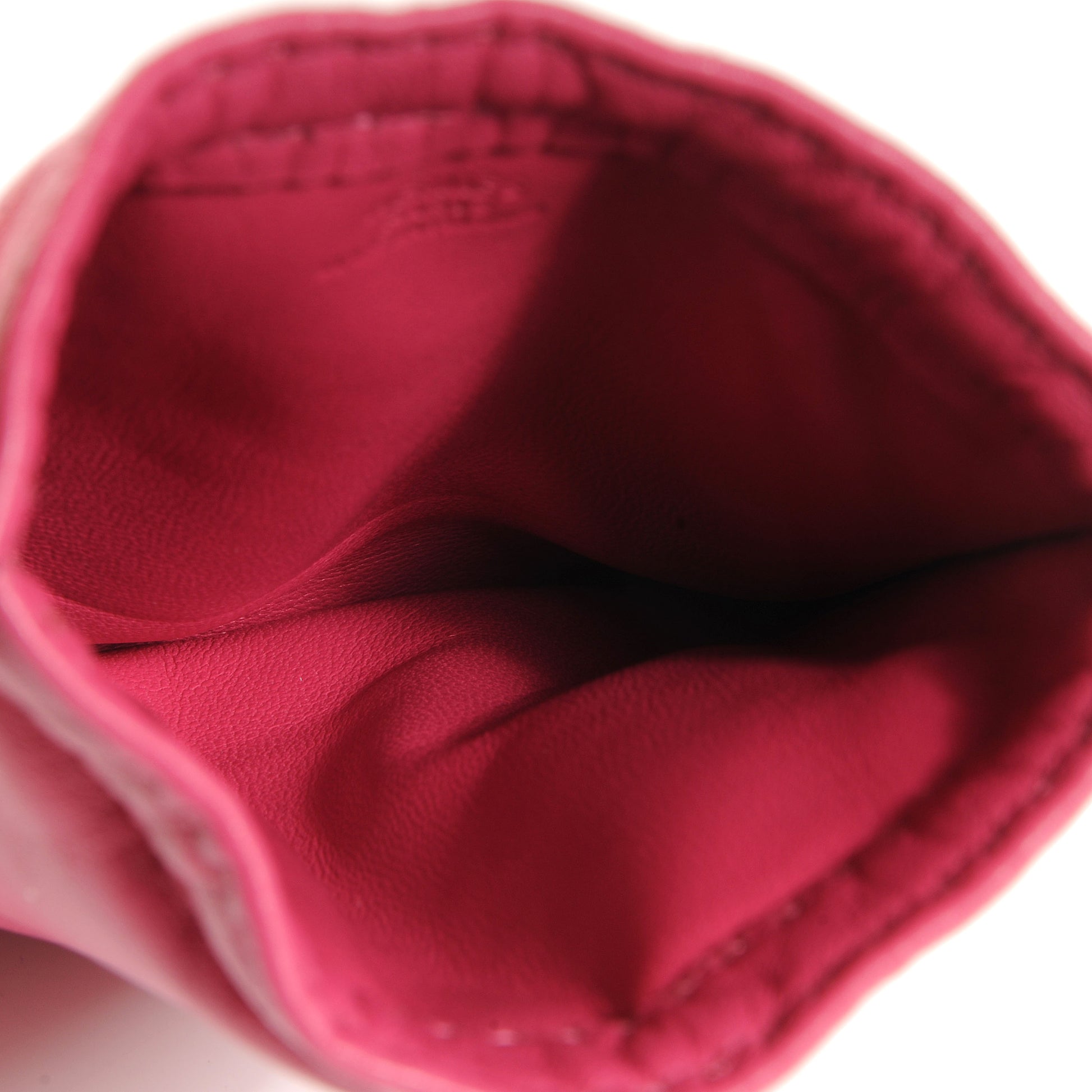 Hermes Lambskin Pilo Pouch PM Rose Shocking and Violet 6 of 7