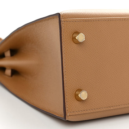 Hermes Epsom Kelly Sellier 25 Biscuit 11 of 14