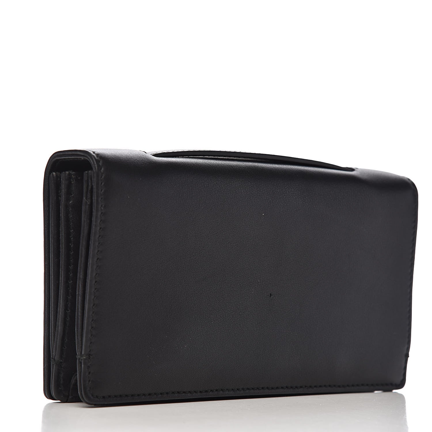 Christian Dior Calfskin Bee Clutch Black 3 of 8