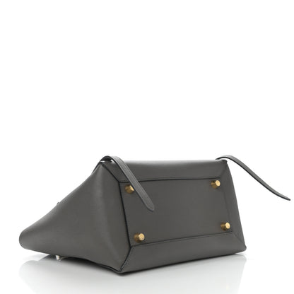 Celine Grained Calfskin Mini Belt Bag Grey 5 of 10