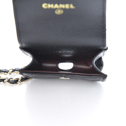 Chanel Caviar Quilted Airpods Pro Case Black 4 of 8