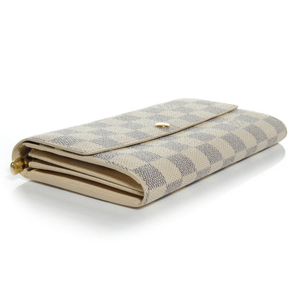 Louis Vuitton Damier Azur Sarah Wallet 4 of 7