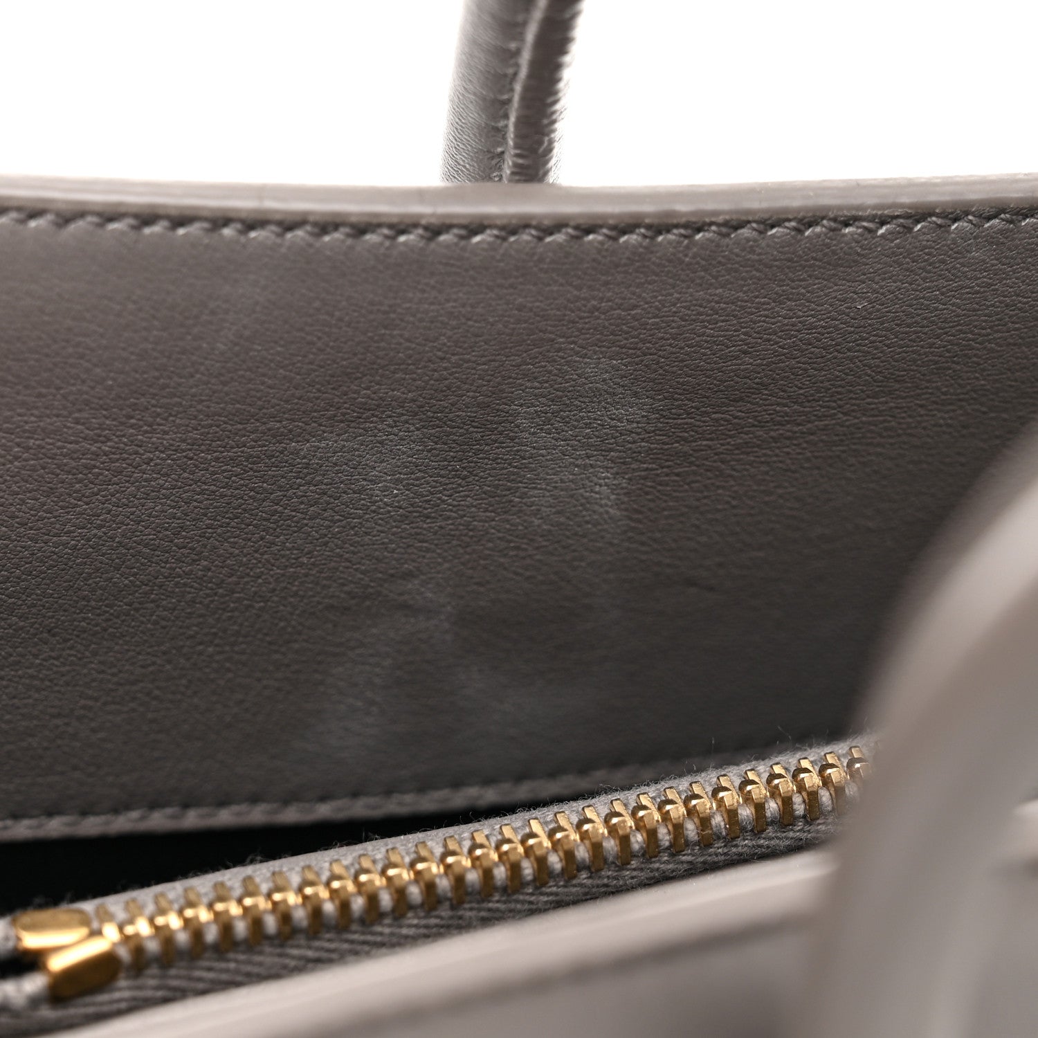 Saint Laurent Calfskin Baby Sac De Jour Graphite Fog 12 of 17