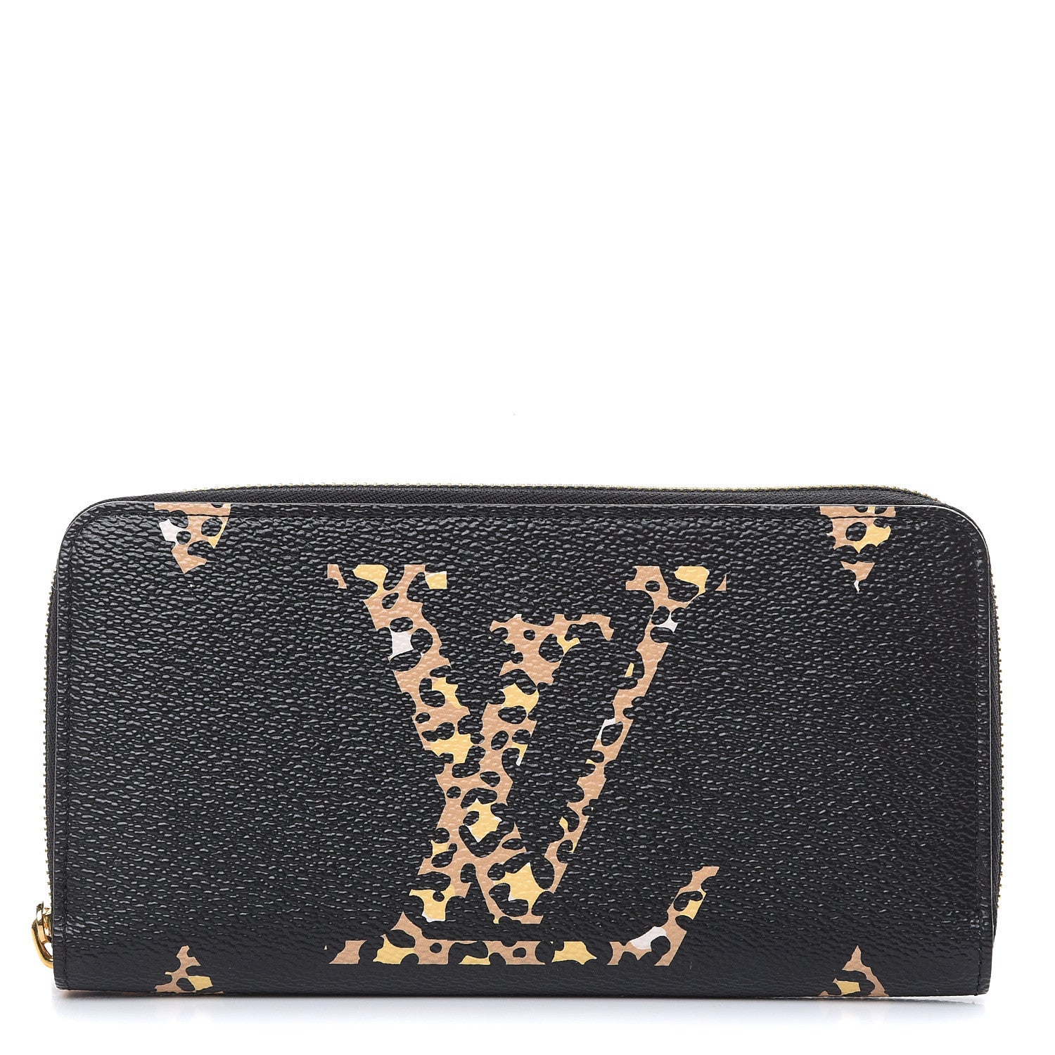Louis Vuitton Monogram Giant Jungle Zippy Wallet Black 1 of 8