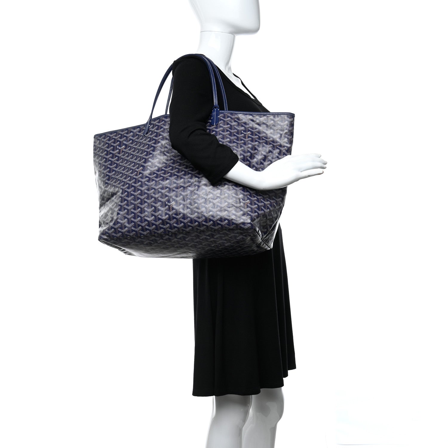 Goyard Goyardine Saint Louis GM Navy 2 of 10