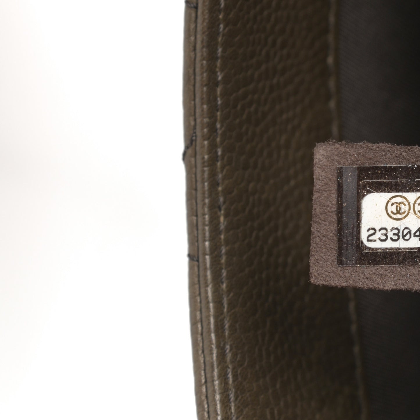 Caviar Quilted Casual Pocket Messenger Flap Khaki