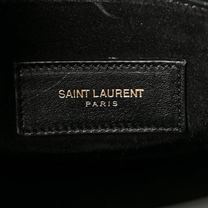 Saint Laurent Calfskin Sac De Jour Clutch Black 7 of 13