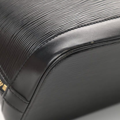 Louis Vuitton Epi Alma MM Black 12 of 18