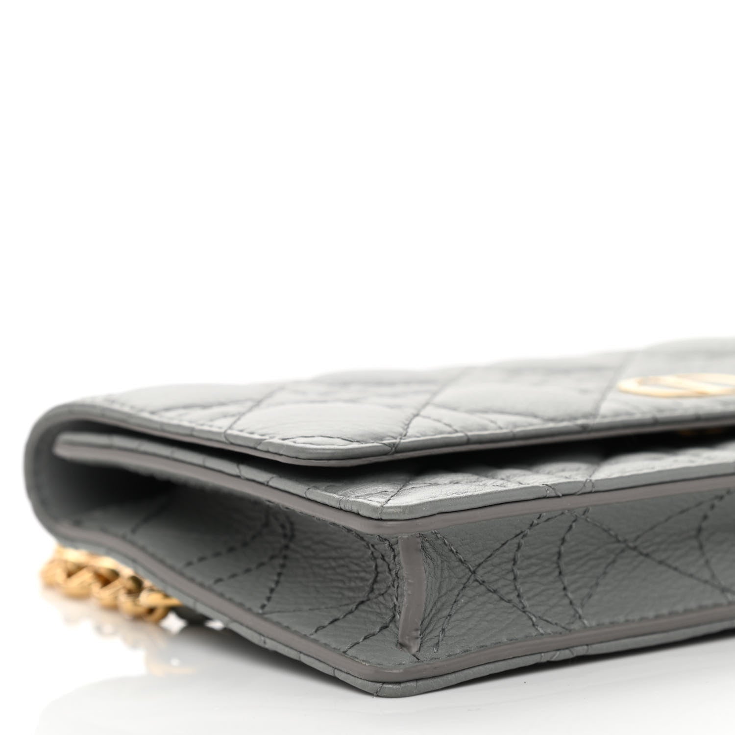 Christian Dior Supple Calfskin Caro Belt Bag Grey 9 of 10