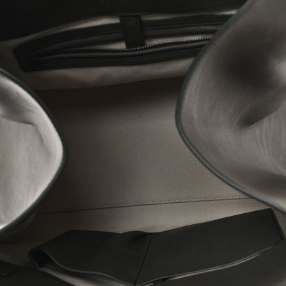 The Row Polished Saddle Calfskin Soft Margaux 15 Koala Grey 5 of 10