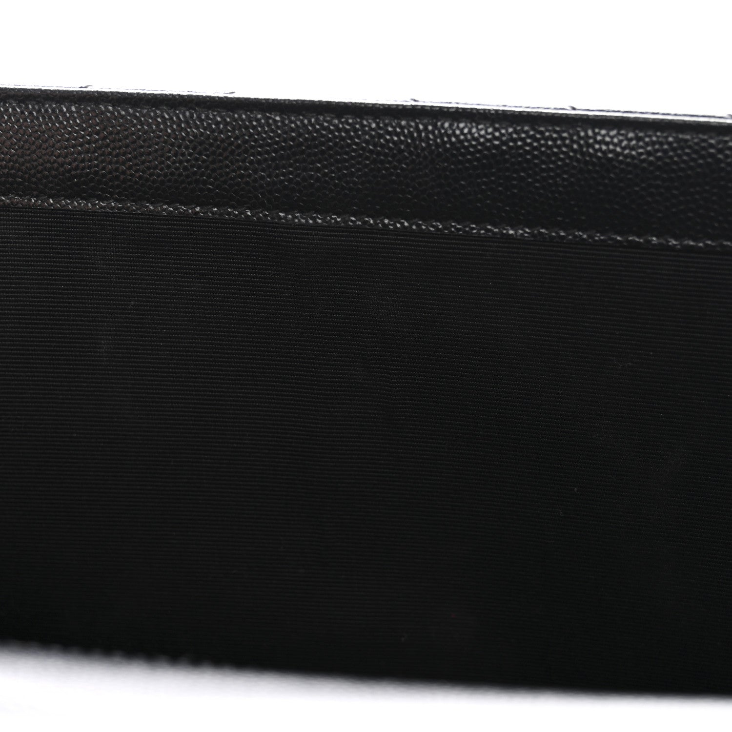 Saint Laurent Grain De Poudre Matelasse Chevron Large Monogram Satchel Black 5 of 12