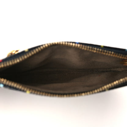 Louis Vuitton Monogram Multicolor Pochette Plate MM Black 5 of 7