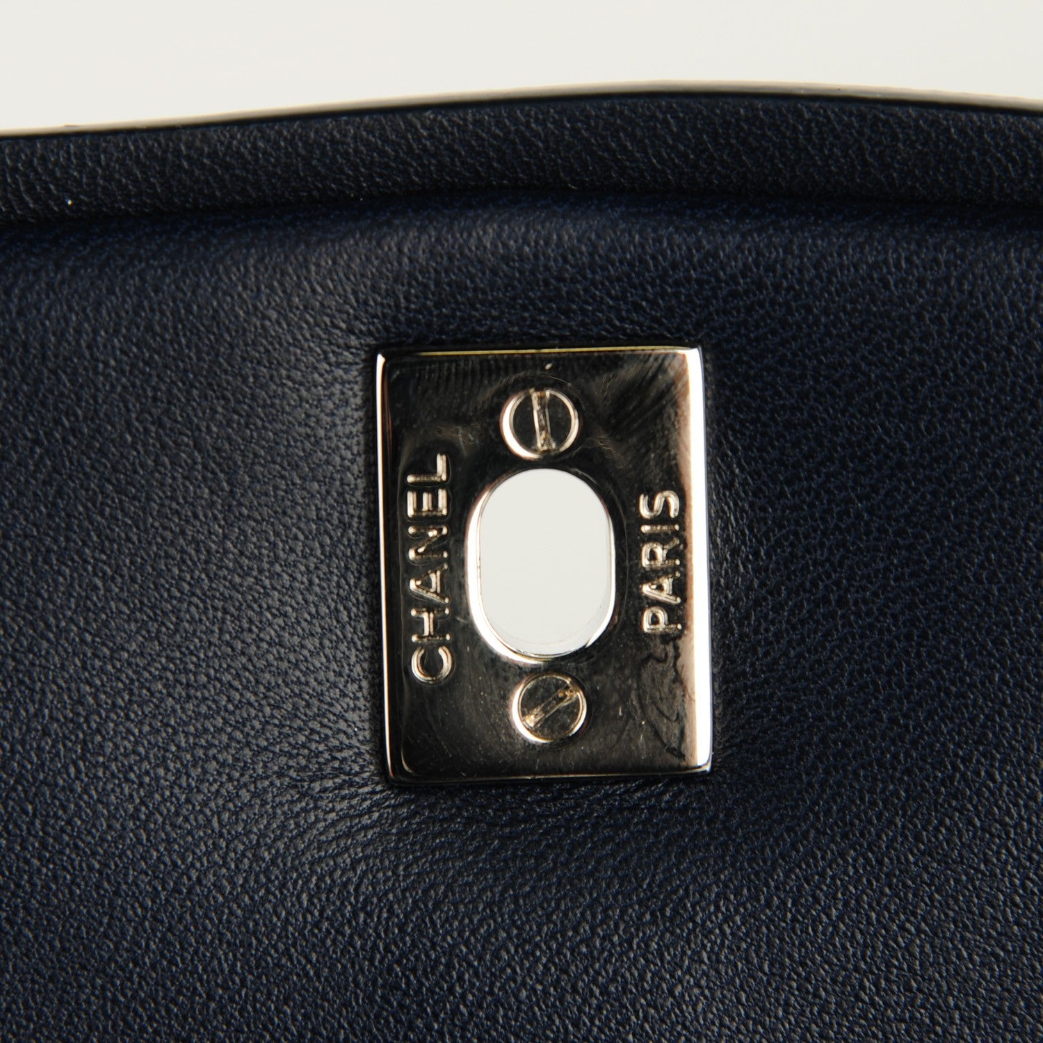 Chanel Lambskin Quilted Pagode Piping Flap Dark Navy Blue 5 of 8