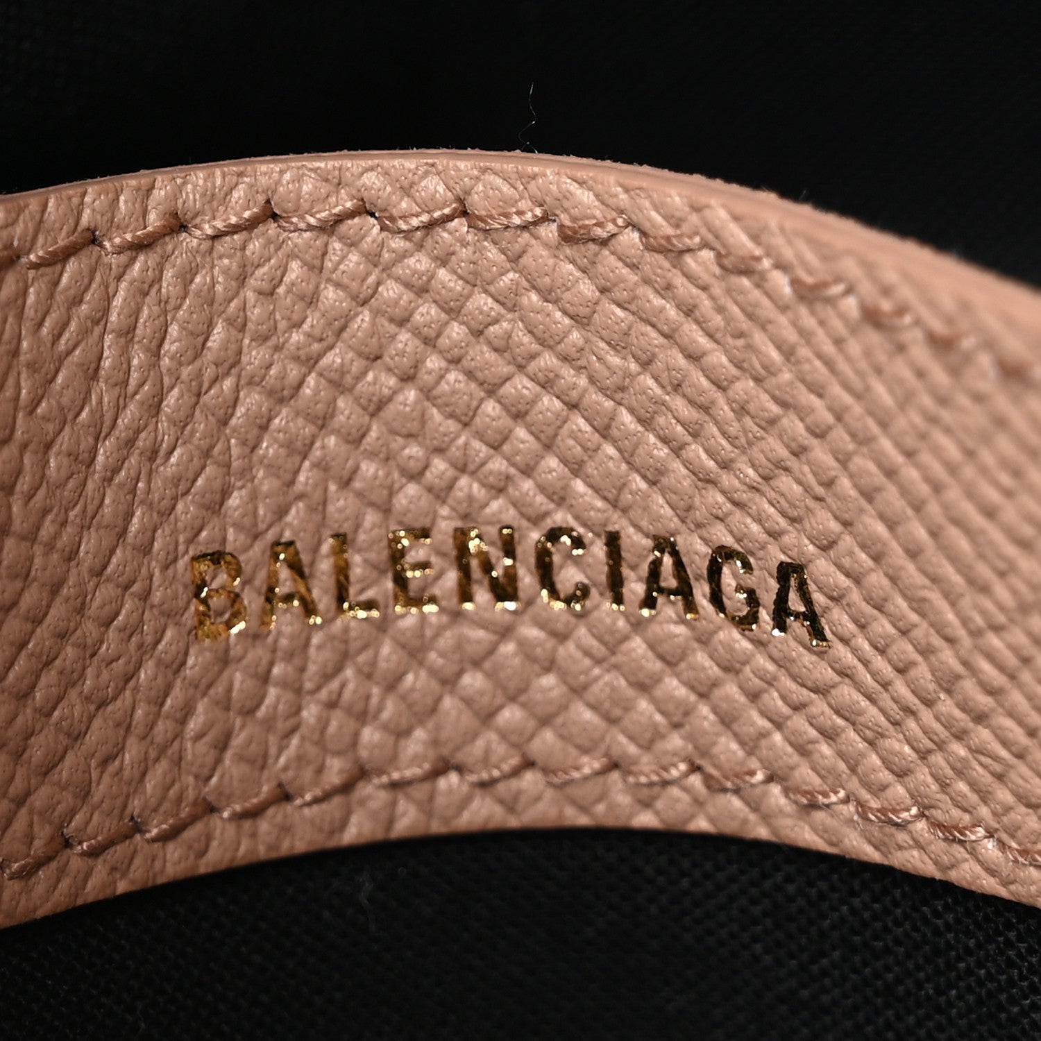 Balenciaga Grained Calfskin XXS Ville Top Handle Bag Beige Tapioca 7 of 10