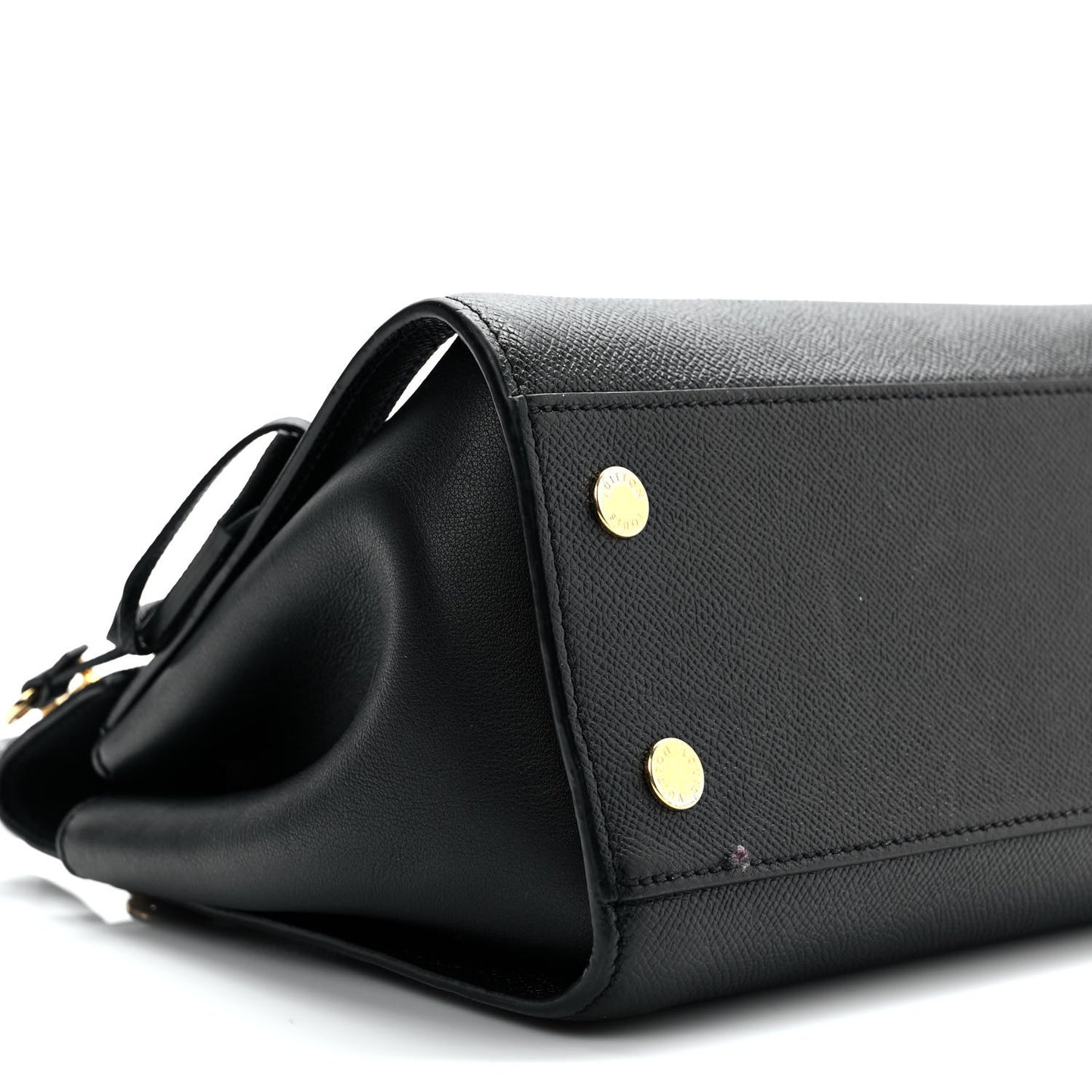Grained Smooth Calfskin The LV Arch Black