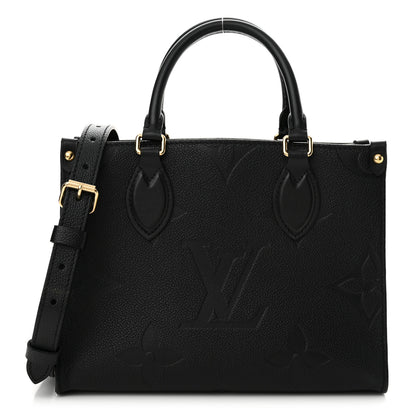 Louis Vuitton Empreinte Monogram Giant Onthego PM Black 1 of 11