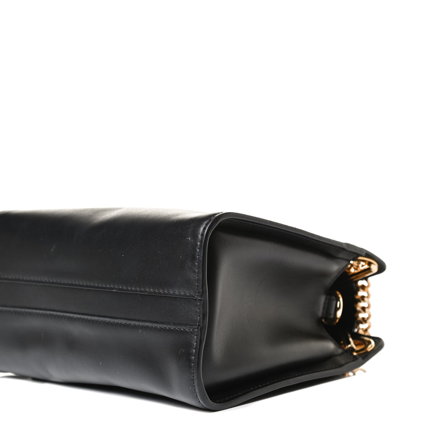 Chloe Shiny Calfskin Mini Annie Shoulder Bag Black 11 of 11