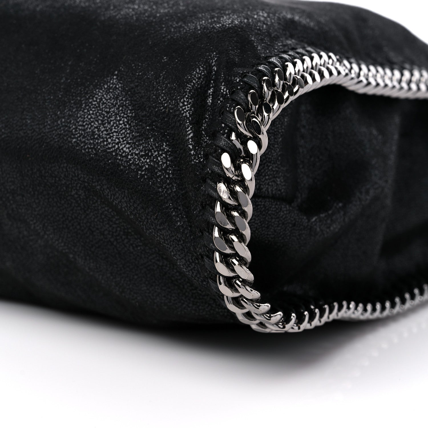 Stella McCartney Shaggy Deer Big Falabella Tote Black 9 of 11