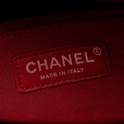 Chanel Aged Calfskin Quilted Medium Gabrielle Hobo Beige Black 6 of 10