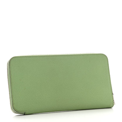 Hermes Epsom Silk'In Wallet Vert Criquet 3 of 9