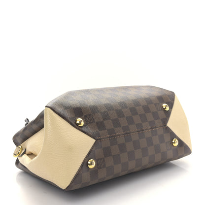 Louis Vuitton Damier Ebene Cuir Taurillon Brittany Creme 4 of 8