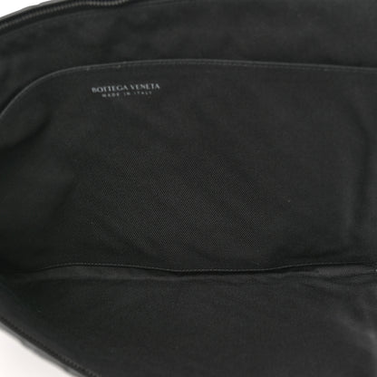 Bottega Veneta Nappa Intrecciato Flat Zip Pouch Black 5 of 6