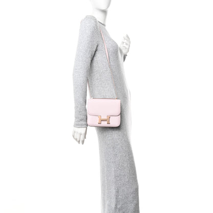 Hermes Chevre Mysore Constance 18 Mauve Pale 2 of 12