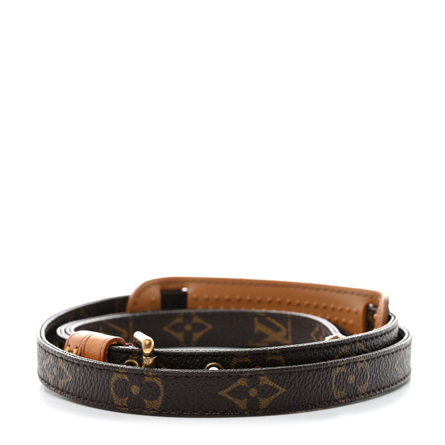 Louis Vuitton Monogram 16mm Adjustable Shoulder Strap 2 of 4