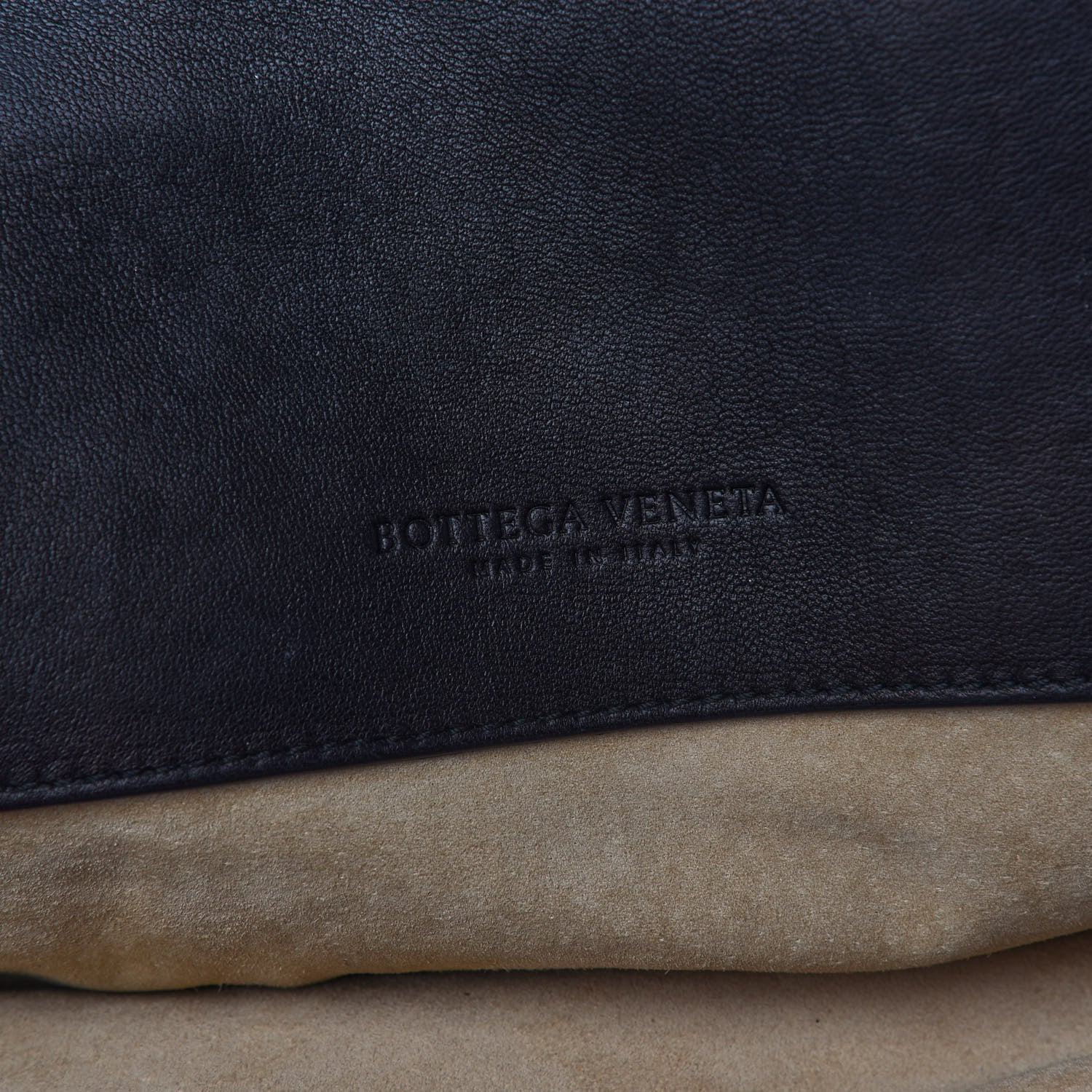 Bottega Veneta Nappa Intrecciato Shopper Tote Black White 7 of 9