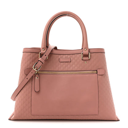 Gucci Soft Microguccissima Medium Tote Soft Pink 1 of 12