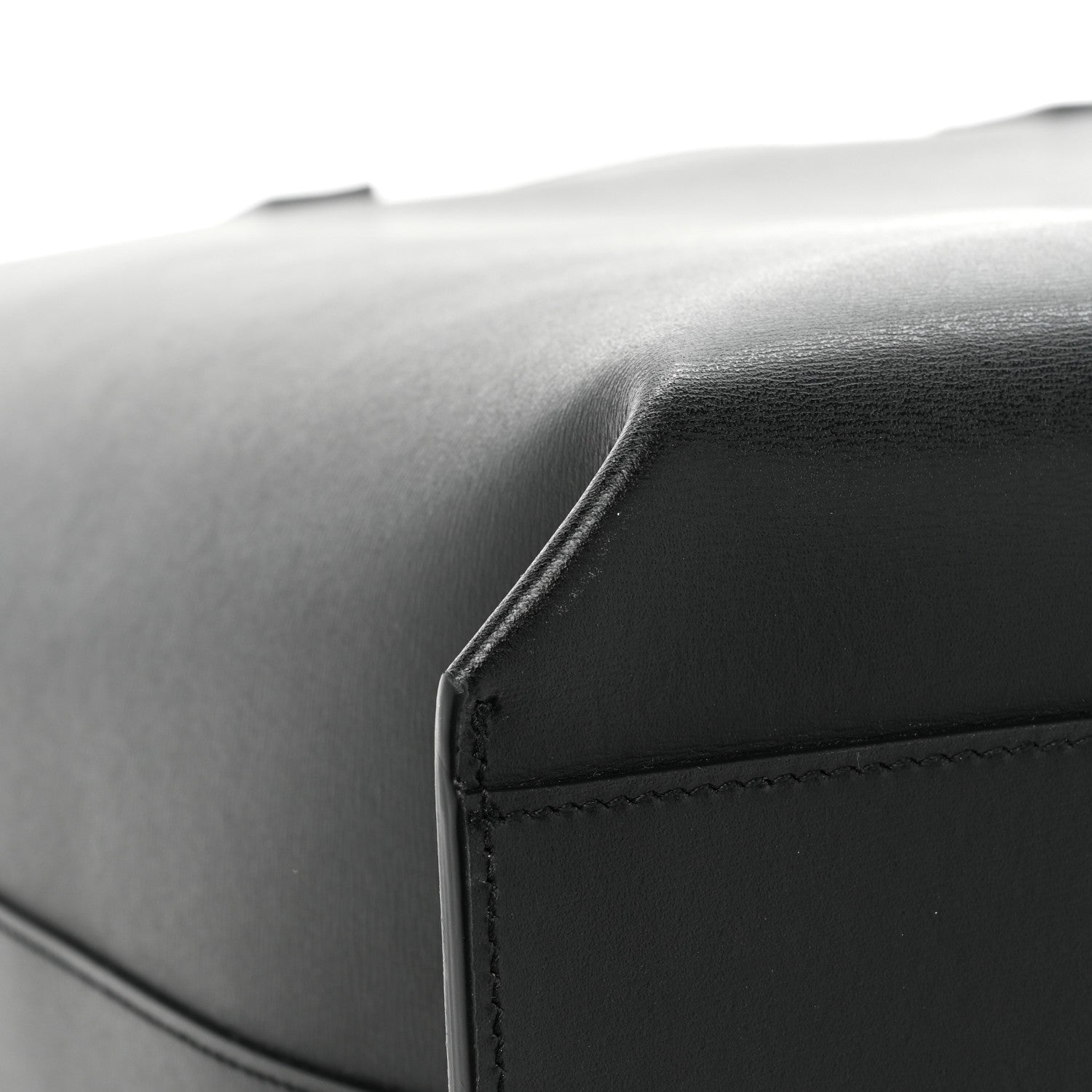 Saint Laurent Calfskin Medium Shopper Tote Black 12 of 13