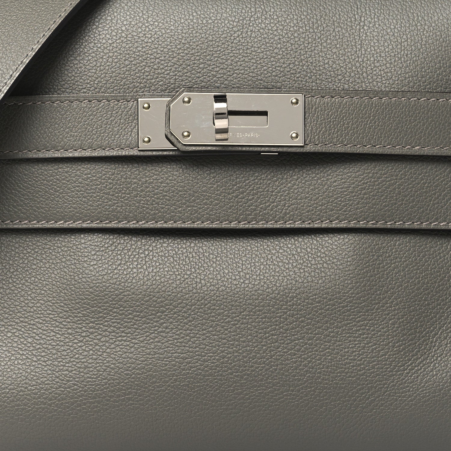 Hermes Evercolor Kelly Messenger PM Gris Meyer 7 of 9
