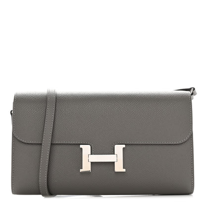Hermes Epsom Constance Long To Go Wallet Gris Meyer 1 of 11