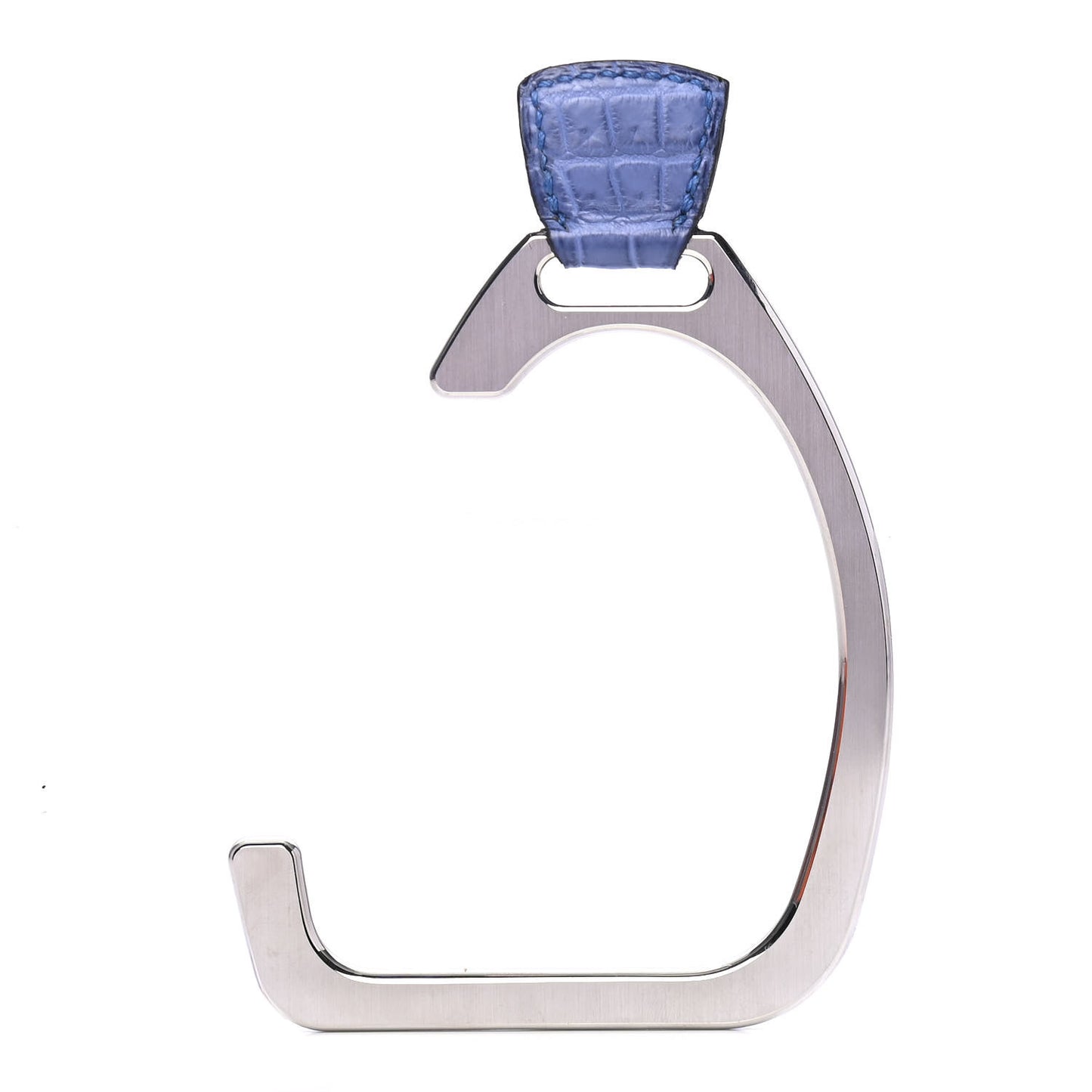 Matte Alligator Petit H Stirrup Bag Hanger