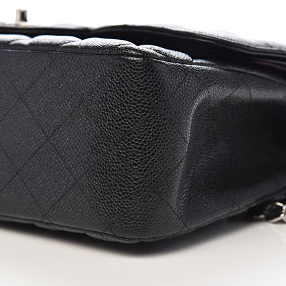 Chanel Caviar Quilted Jumbo Double Flap Black 9 of 11