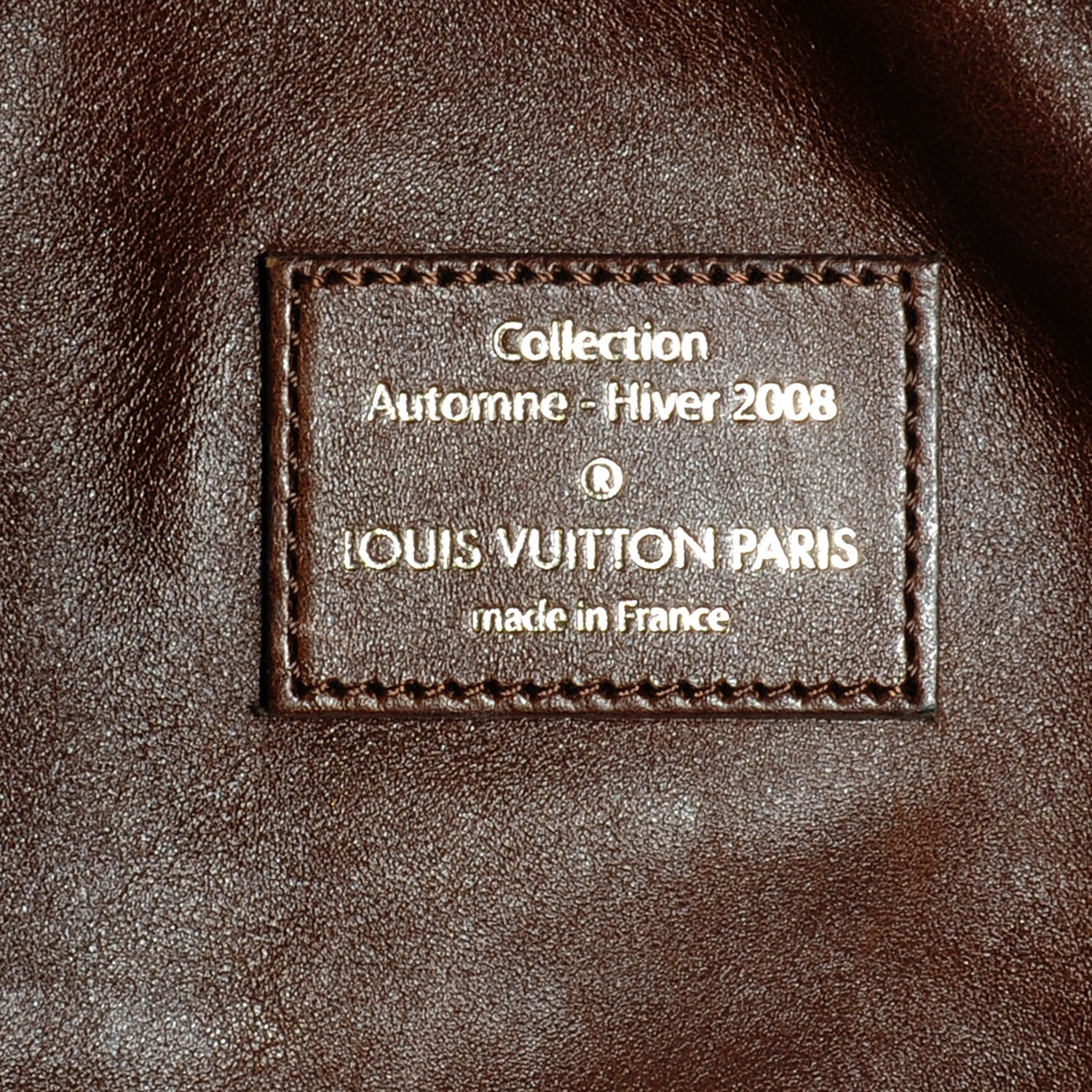 Louis Vuitton Monogram Paris Souple Whisper PM Chocolate 6 of 7