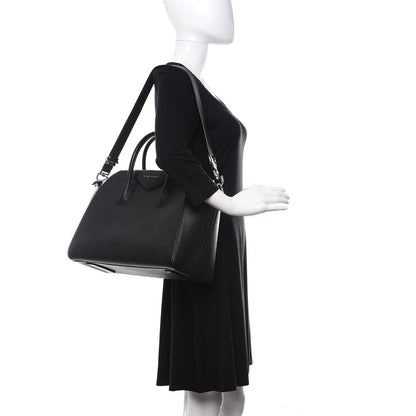 Givenchy Sugar Goatskin Medium Antigona Black 2 of 10