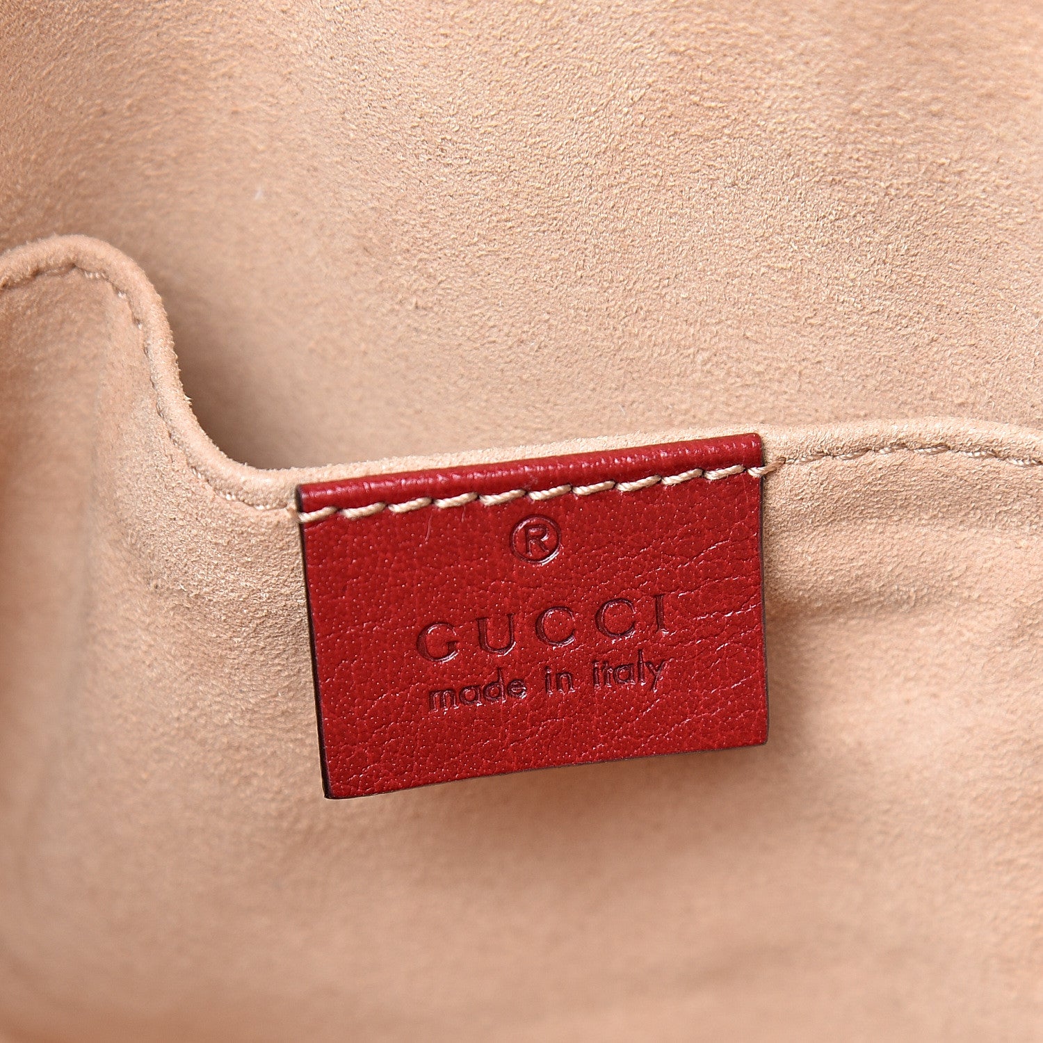 Gucci Suede Calfskin Web Small Ophidia Dome Shoulder Bag New Blue Romantic Cherry 5 of 13
