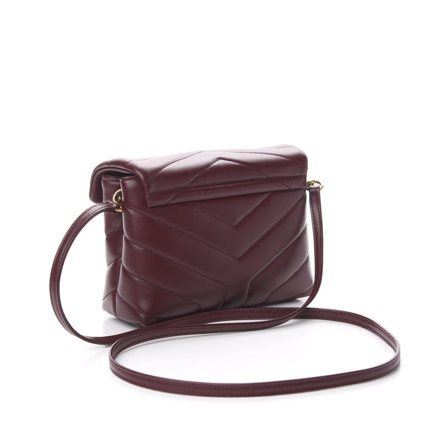 Calfskin Y Quilted Monogram Toy Loulou Monogram Crossbody Bag Rouge Legion