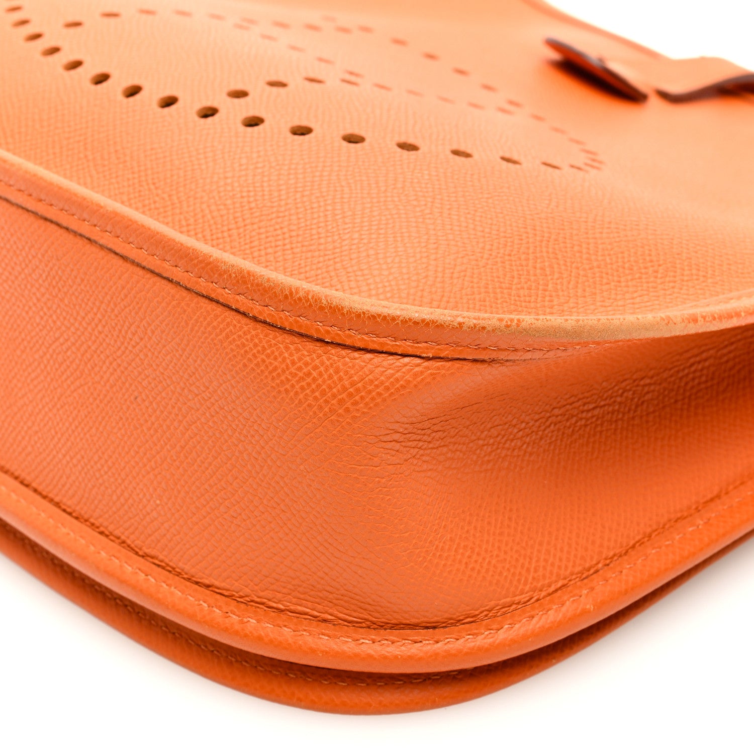 Hermes Epsom Evelyne II PM Orange 10 of 11