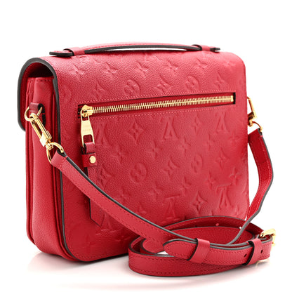 Louis Vuitton LOUIS VUITTON Empreinte Pochette Metis Scarlet Scarlet 3 of 10