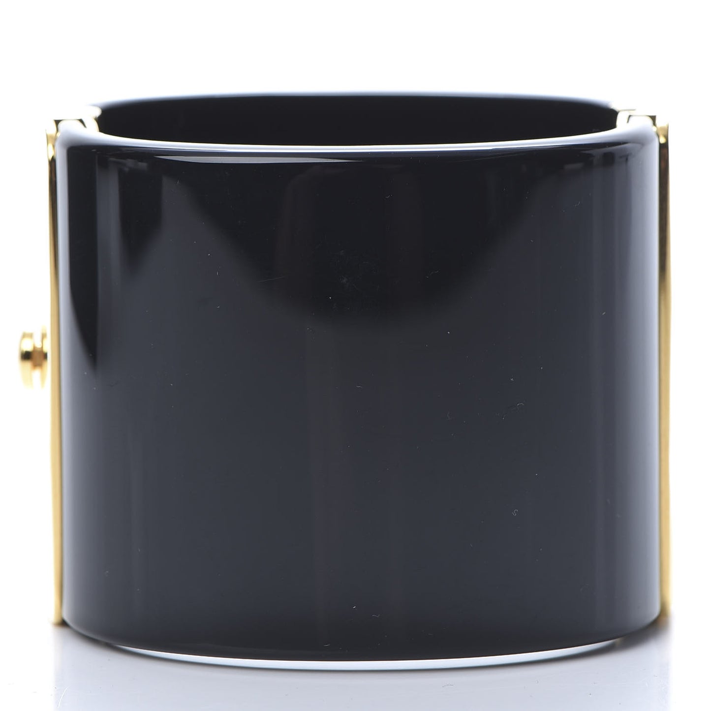 Resin Along The Nile CC Cuff Black Gold