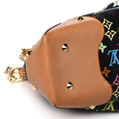 Louis Vuitton Monogram Multicolor Judy GM Black 8 of 9