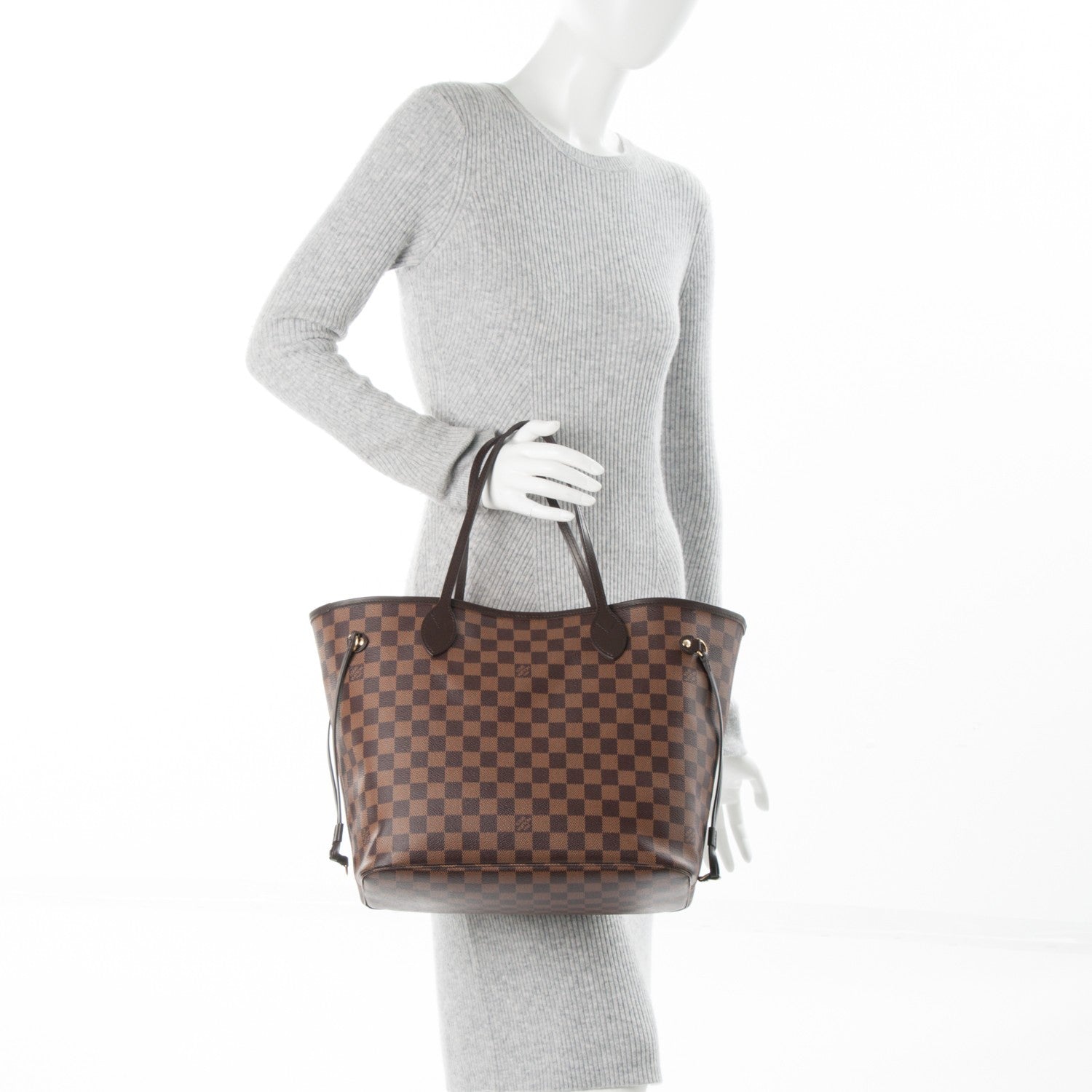 Louis Vuitton Damier Ebene Neo Neverfull MM 2 of 7