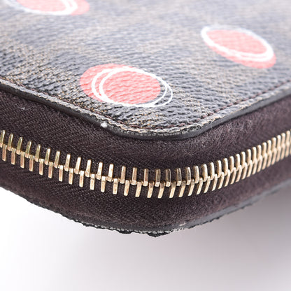 Fendi Zucca Spalmati Saint Bamboline Zip Around Wallet Tobacco 17 of 21