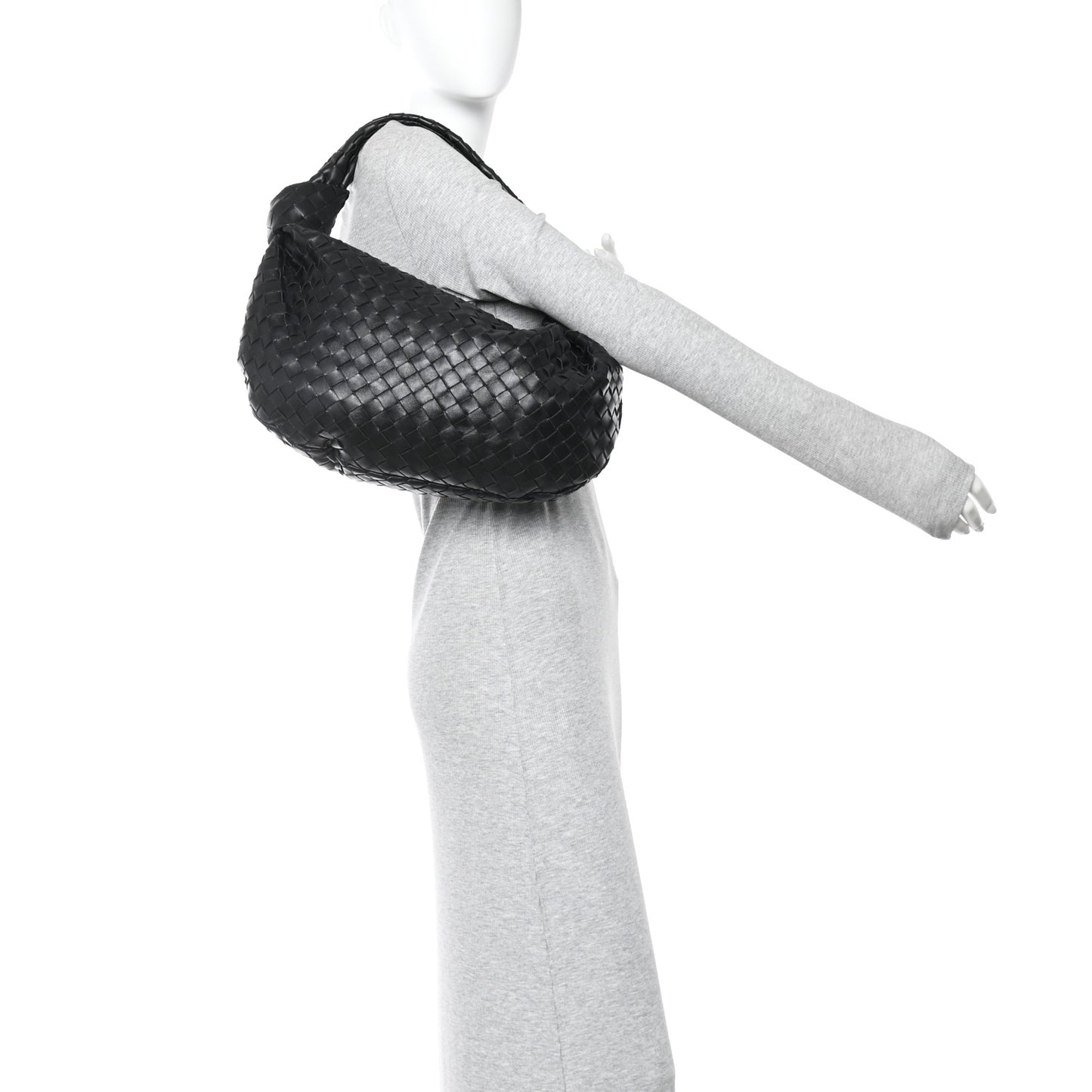 Nappa Intrecciato Small Jodie Black