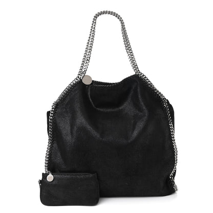 Stella McCartney Shaggy Deer Big Falabella Tote Black 1 of 11