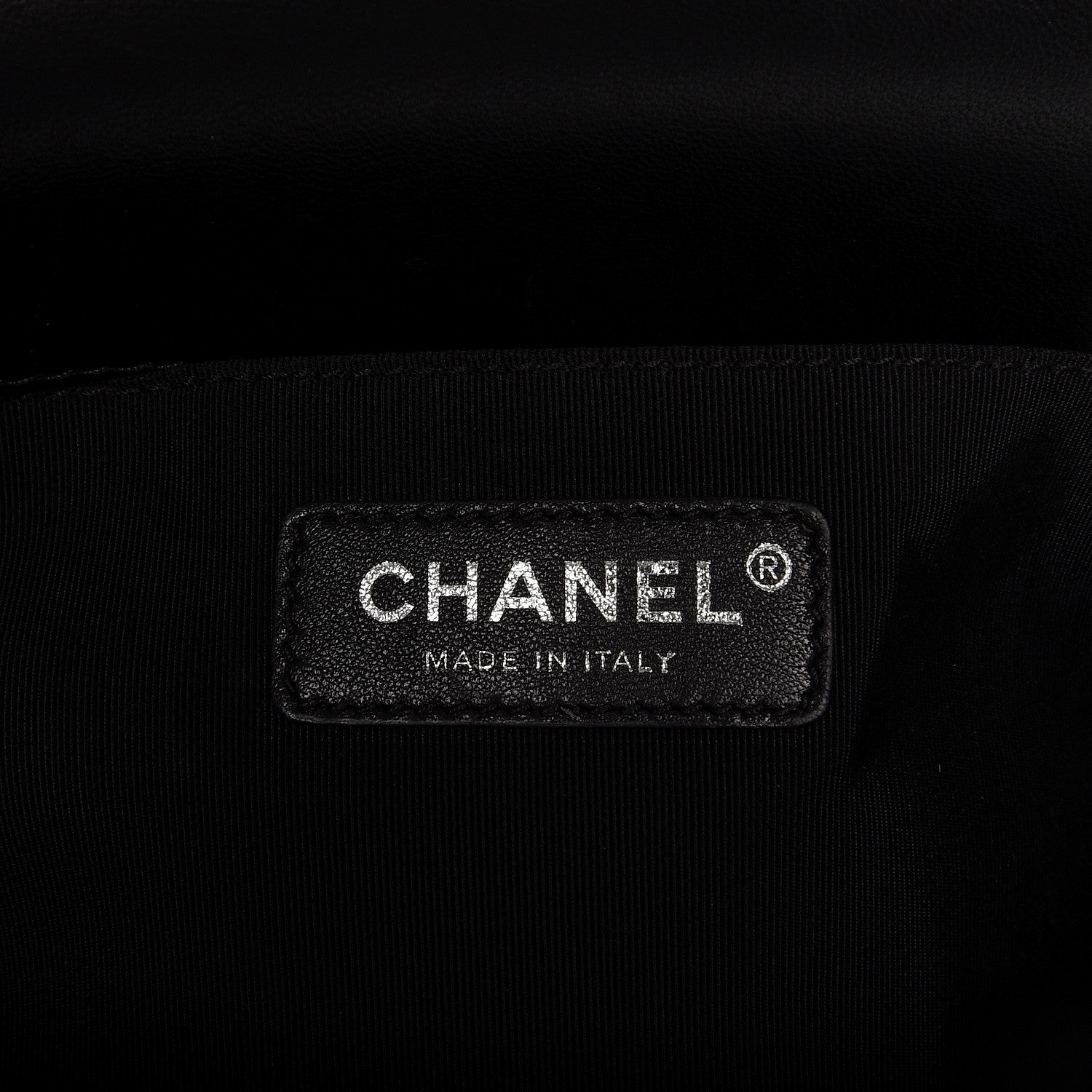Chanel Lambskin Quilted Medium Boy Flap Black 6 of 12